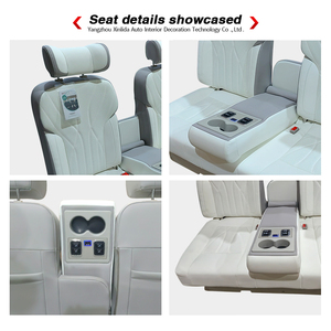 Venta al por mayor personalizado VIP accesorios interiores coche 3 plazas sofá banco para <span class=keywords><strong>Toyota</strong></span> <span class=keywords><strong>Sienna</strong></span> Buick GL8 - Product Image 3