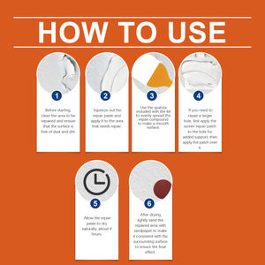 Jakehoe套件孔剥离膏裂纹指甲眼墙修复 - Product Image 5