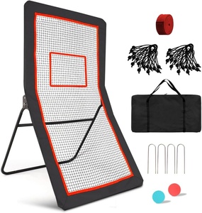 Filet de rebond réglable 7*4FT pour hockey et <span class=keywords><strong>lacrosse</strong></span>, cible de baseball pour entraînement en extérieur et en intérieur - Product Image 1