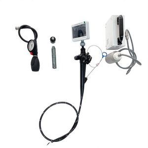Veterinária fibra flexível endoscópio vídeo faringoscópio para gato cão gado cavalo - Product Image 1
