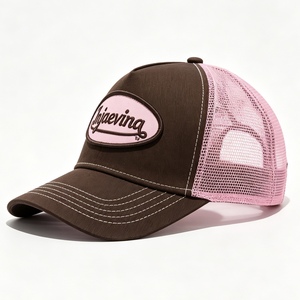 Custom <b>Baseball</b> <b>Cap</b> 3D Embroidery Snapback Custom Design Adjustable Curved Brim Dad Hat Mesh Sports <b>Cap</b> for Men Women - Product Image 2