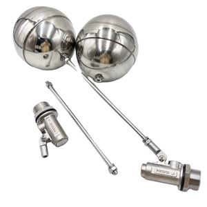 Valvola a sfera galleggiante a basso costo BSPT/<span class=keywords><strong>BPT</strong></span>/G valvola a sfera galleggiante filettata maschio in acciaio inox 304/316L - Product Image 1