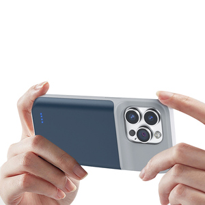 Bán Hot Slim 7000mAh không dây ngân hàng điện trường hợp pin dự phòng bên ngoài trường hợp pin cho <span class=keywords><strong>iPhone</strong></span> 17/16/15/14/13/12/11 Pro Max,XR - Product Image 5