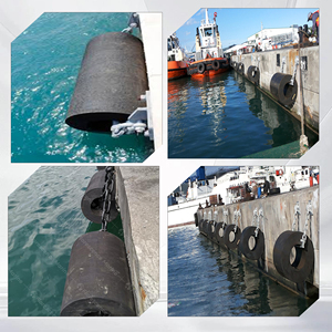 Defensa Marina Pianc 2002 Estándar para Remolcadores, Defensas Cilíndricas de Caucho Natural para Muelles/Embarcaderos, Adecuadas para Barcos y Muelles - Product Image 1