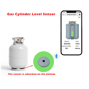 磁性气体杠杆指示器 超声波液化石油气泄漏检测器 蓝牙 Wifi 烈烷气瓶杠杆传感器 适用于厨房丁烷罐 - Product Image 1