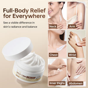 개인 라벨 OEM 맞춤형 진정 및 수리 유기농 와일드 얌 루트 크림 성인용 매일 보습 모든 피부 타입 - Product Image 3