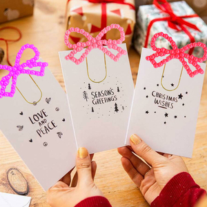 Cadeaux artisanaux promotionnels, nœud rose, fournitures de papeterie, marque-page, nœud papillon, nœud décoratif coloré pour cadeau - Product Image 4
