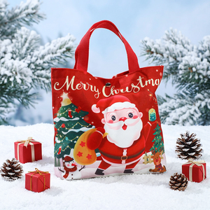 CCH Customize new Christmas themed <b>canvas</b> <b>bag</b> as Christmas holiday gift - Product Image 1
