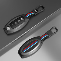 Kompatibel dengan Penutup Kunci Nissan, Casing Pelindung Kunci Mobil untuk Nissan Altima Rogue Sentra Pathfinder Remote Smart Key