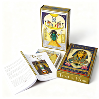 Cartes de tarot et d'oracle en PVC et papier personnalisables en gros avec finition brillante, boîte cadeau incluse - En stock