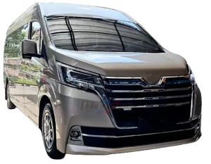 Kit de carrocería de modificación automática para Yo Ta Hiace Mini Bus Crowl incluye parachoques delantero y trasero con luces traseras de Faro de rejilla - Product Image 3