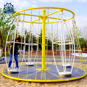 La silla giratoria para exteriores más popular, silla giratoria sin motor para exteriores, equipo de juego - Product Image 4