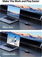 Adaptateur UGREEN Active vers VGA avec prise audio 3,5 mm, mâle vers VGA femelle, jusqu'à 1080P pour PC portable