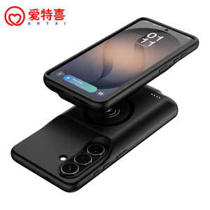 Estuche de Batería de Gran Capacidad, Batería Externa Portátil Delgada y Suave, Cargador para Teléfono Móvil <span class=keywords><strong>Samsung</strong></span>, Todas las Series - Product Image 1