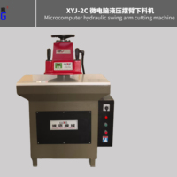 Machine de découpe à bras oscillant hydraulique chinoise Mading XYJ-2 180kN pour la fabrication de chaussures