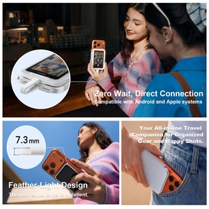 Pantalla Magnética para Selfies Insta360 Snap, Pantalla Táctil de 3.5 Pulgadas, Monitor de Video <span class=keywords><strong>4K</strong></span> para Teléfono, Vlog, Transmisión en Vivo, Accesorio MagSafe - Product Image 6