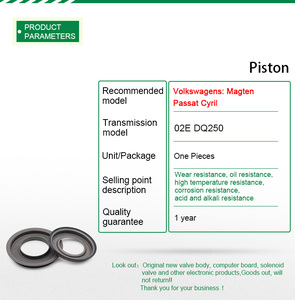 Kit de piston de réparation de piston d'entraînement de transmission 02E DQ250 résistant à l'usure pour Volkswagen <span class=keywords><strong>Audi</strong></span> TT transmission 198300A - Product Image 5