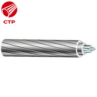 Cable trenzado aéreo reforzado de acero ACSR al mejor precio, líneas de comunicación de transmisión de energía, conductor de aluminio desnudo ISO/CE