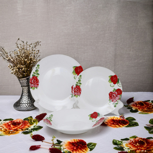 <span class=keywords><strong>Service</strong></span> de table <span class=keywords><strong>en</strong></span> <span class=keywords><strong>porcelaine</strong></span> écologique style floral avec logo personnalisé, cadeaux promotionnels, <span class=keywords><strong>service</strong></span> OEM <span class=keywords><strong>en</strong></span> gros disponible, <span class=keywords><strong>prix</strong></span> de gros usine - Product Image 4