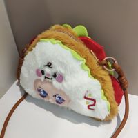 Sac de rangement en peluche super douce en coton PP, personnalisable, durable, de haute qualité, avec motif de dessin animé, pour soulager le stress, vente en gros