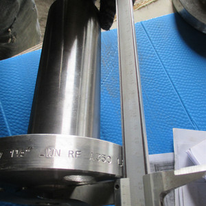 ASME B16.5 WNRF شفة مرفوعة الوجه بالشفط # ، # SCH40 SCH80 شفاه LWN مزورة A105 - Product Image 3