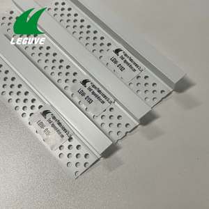 Leguwe บอร์ด gypsium รอบ drywall เงา Z โปรไฟล์พร้อมรูเจาะพีวีซีไวนิล drywall ปูนปั้นมุมลูกปัด - Product Image 5