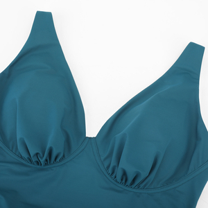 <span class=keywords><strong>Maillot</strong></span> <span class=keywords><strong>de</strong></span> <span class=keywords><strong>bain</strong></span> <span class=keywords><strong>une</strong></span> <span class=keywords><strong>pièce</strong></span> pour femmes en gros, grande taille, magnifique <span class=keywords><strong>maillot</strong></span> <span class=keywords><strong>de</strong></span> <span class=keywords><strong>bain</strong></span> en maille à décolleté plongeant et froncé - Product Image 6