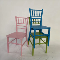 Chaise d'Événement en Gros d'Usine, Chaise de Mariage Transparente en Résine Cristal Claire pour Hôtel