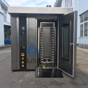 3 etapas programables de grado industrial para cafeterías y panaderías pequeñas 16/32/68 bandejas <span class=keywords><strong>horno</strong></span> rotatorio de cámara de acero inoxidable - Product Image 3