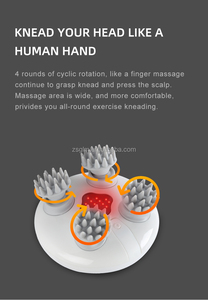 <span class=keywords><strong>Hot</strong></span> verkopende product <span class=keywords><strong>2026</strong></span> Hoofdmassage-apparaat Scalpmassage Multifunctionele hoofdhuidtherapie Meridian Kam Elektrische siliconen <span class=keywords><strong>massage</strong></span>-apparaat - Product Image 4