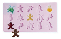 Maßgefertigte Umweltfreundliche BPA-Freie Kinder-Silikonform Lebensmittelechte Kleine Eiswürfel- und Süßigkeitenform für DIY-Kuchen