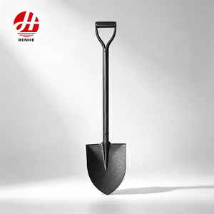 Outils <span class=keywords><strong>de</strong></span> jardinage agricoles durables, <span class=keywords><strong>pelle</strong></span> à creuser en acier métallique avec <span class=keywords><strong>manche</strong></span> en métal - Product Image 1
