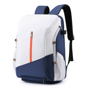 Sac à dos personnalisé pour équipement de basketball, sac d'entraînement de volley-ball avec filet à ballon externe et compartiment à chaussures pour le football - Product Image 5