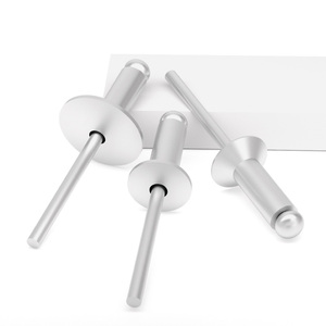 Rivets aveugles fraisés en aluminium M3.2 M5 à tête plate et extrémité ouverte - Product Image 3