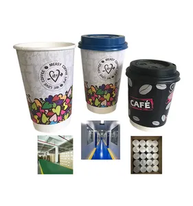 Personalizado Vaso De Papel Taza De Papel De Cafe Vaso De Papel De Envasado De Alimentos copo descartável