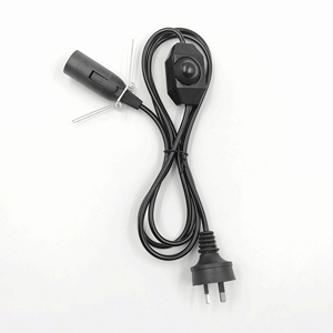 Phích cắm Úc + công tắc 301 + Giá đỡ đèn trần E14 + lò xo - Product Image 5