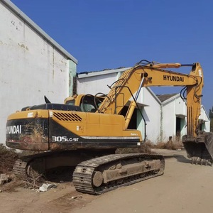 รถขุดมือสอง HYUNDAI 305LC-9T 305LC 305 ของแท้จากเกาหลี เครื่องจักรกลหนักสำหรับงานฟาร์ม มีสินค้าในสต็อก ได้รับการรับรองมาตรฐาน CE พร้อมหัวเจาะ - Product Image 1
