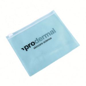 Pochette zippée en PVC EVA transparent givré pour cosmétiques, accessoires de voyage et emballages cadeaux promotionnels - Product Image 4