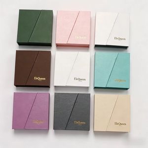 Custom Logo Luxury Double Door Jewelry <b>Box</b> Magnetic Flip Cover for Ring Necklace <b>Earring</b> Bracelet High Quality <b>Gift</b> Packaging - Product Image 6