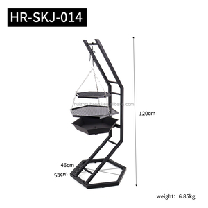 Chaîne suspendue pour jardin Chaîne de <span class=keywords><strong>barbecue</strong></span> Grille réglable Grilles de <span class=keywords><strong>barbecue</strong></span> au charbon de bois - Product Image 6