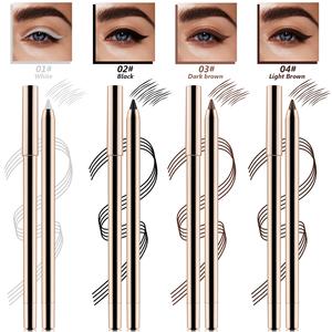 <span class=keywords><strong>Crayon</strong></span> <span class=keywords><strong>Eyeliner</strong></span> Rétractable pour les Yeux, <span class=keywords><strong>Crayon</strong></span>, <span class=keywords><strong>Crayon</strong></span> <span class=keywords><strong>Eyeliner</strong></span>, <span class=keywords><strong>Crayon</strong></span>, <span class=keywords><strong>Crayon</strong></span>, Marque Privée, Longue Durée, Crème Mat, Or - Product Image 4