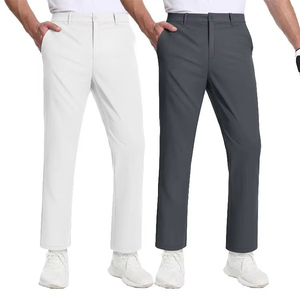 Pantaloni da Golf Lunghi da Uomo con Logo Personalizzato, Casual a Vita Media, Modello Dritto con Servizio OEM TM065346 HHJ - Product Image 2