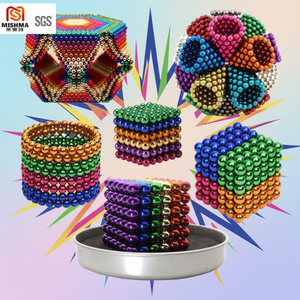 Billes <span class=keywords><strong>Magnétiques</strong></span> Personnalisées 2026 : Buckyballs en Néodyme Couleurs Personnalisables 512 ou 1000 Pièces – <span class=keywords><strong>Jouets</strong></span> et Billes <span class=keywords><strong>Magnétiques</strong></span> Industrielles Permanentes - Product Image 1