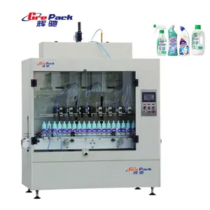 Máquina automática de llenado de quitamanchas anticorrosión, máquina de llenado de botellas de agua con lejía líquida de ácido fuerte