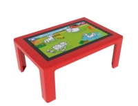 Table de café intelligente avec système Android Windows de 32 pouces, table de jeu interactive tactile pour enfants