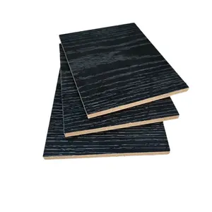 专业4X8ft板材山毛榉三聚氰胺生层压中密度纤维板