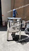 VBJX, cuve de mélange industrielle pour soude caustique, produits chimiques, cosmétiques, savon, petit émulsifiant sous vide, homogénéisateur, mélangeur pour la fabrication de mayonnaise