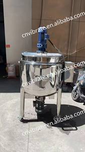 VBJX工業用苛性ソーダ化学薬品化粧品石鹸混合タンク小型真空乳化ホモジナイザーミキサー（マヨネーズ製造用） - Product Image 3