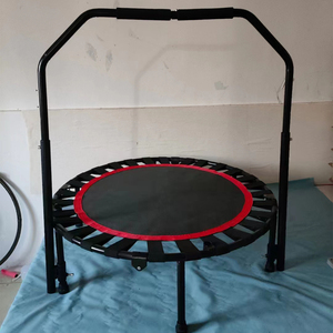 Ejercicios profesionales de gimnasio en casa para interiores, trampolín plegable redondo octogonal de 36/40/42/45/48 pulgadas, Mini trampolín de resorte para Fitness - Product Image 2