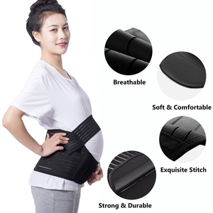 Cinturino con Logo personalizzato di alta qualità per donne pelviche in gravidanza cintura addominale regolabile traspirante cintura di supporto per maternità - Product Image 3